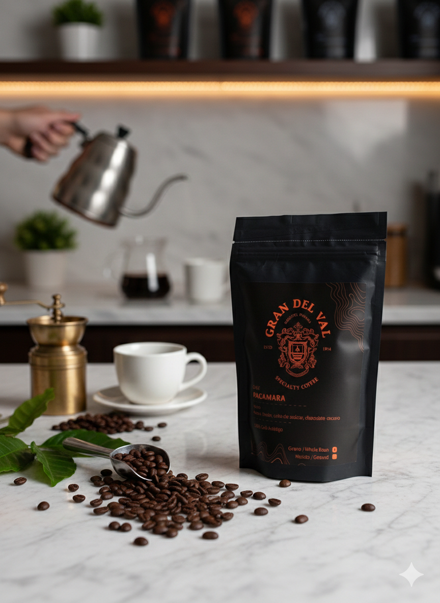 Panama Pacamara Coffee – Gran Del Val – 250g Whole Bean Specialty Coffee