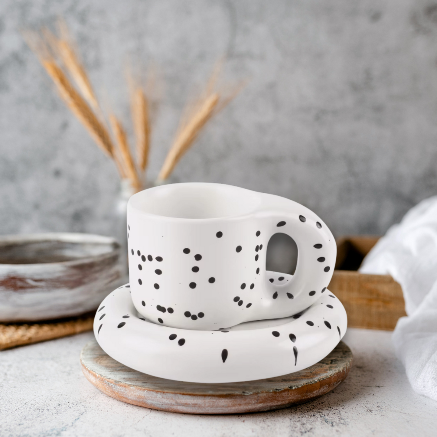 10 Oz Nordic Ceramic Coffee and Tea Mug