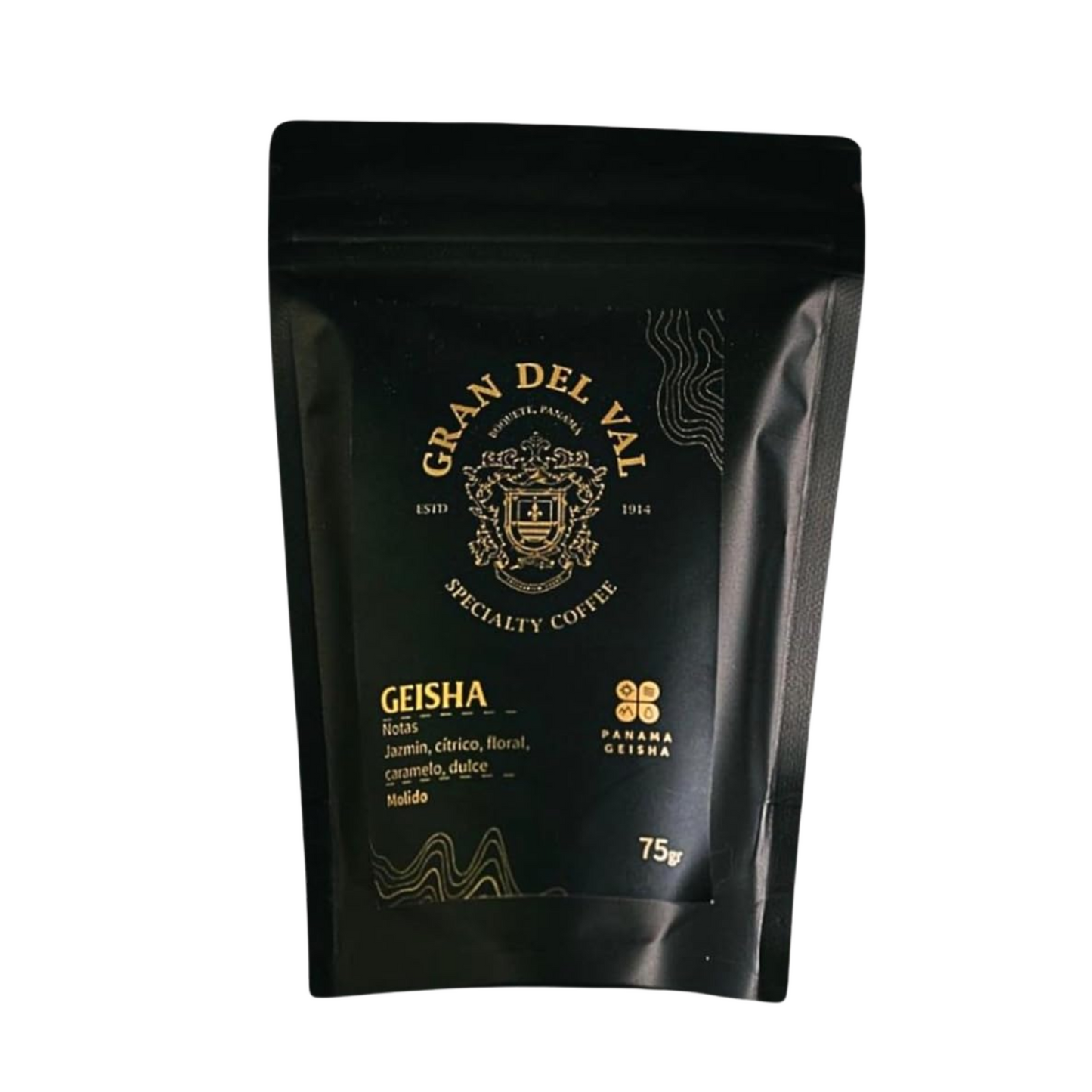 75 Grams Gran Del Val Geisha Coffee Whole Beans