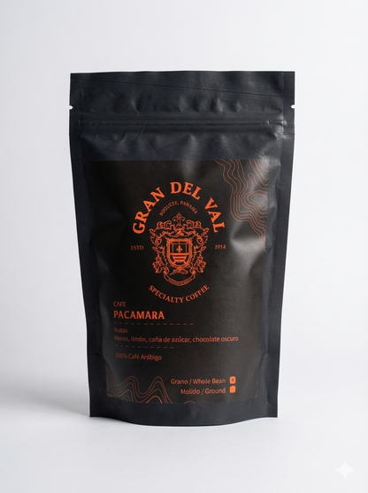 Panama Pacamara Coffee – Gran Del Val – 250g Whole Bean Specialty Coffee