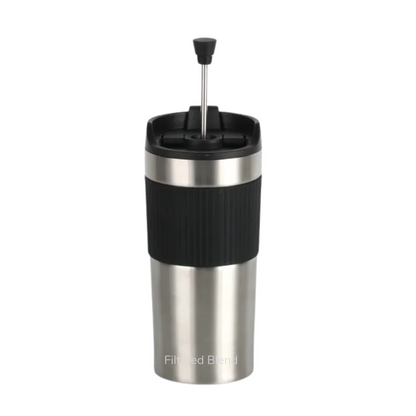 15 Oz Double Wall Stainless Steel Insulated French Press Coffee and Tea Maker