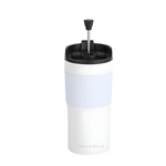 15 Oz Double Wall Stainless Steel Insulated French Press Coffee and Tea Maker